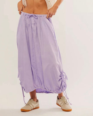 Free People Picture Perfect Parachute Skirt Lavender Fields